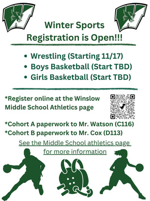 Winter Sports Registration is Now Open!